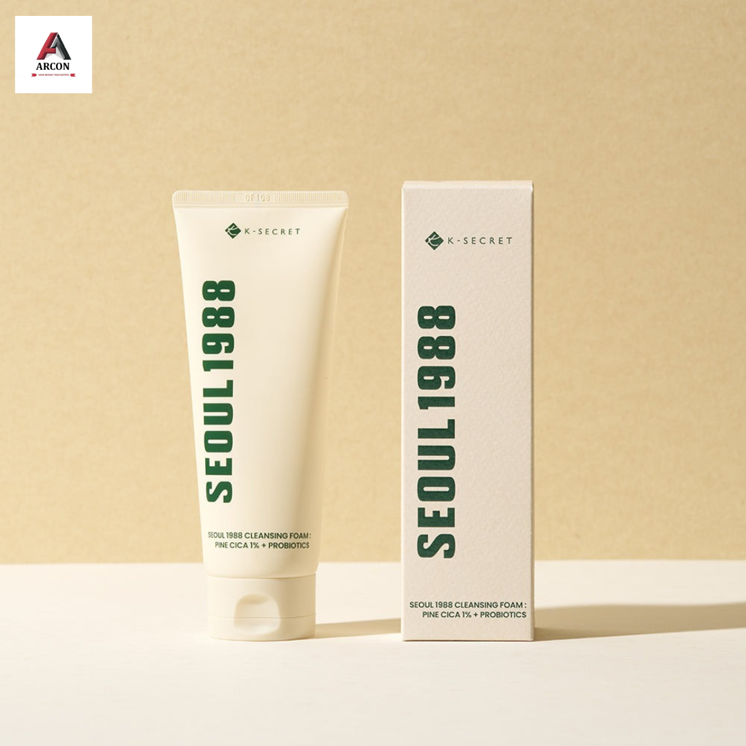 K-SECRET SEOUL 1988 CLEANSING FOAM PINE CICA 1% + PROBIOTICS (Original Korea Item)